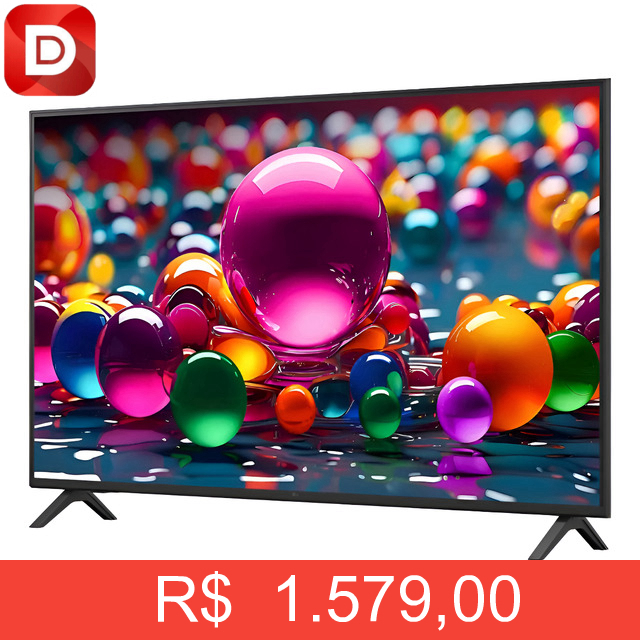 Foto do produto Smart Tv LG 50'' 4K Webos 25 Ai Controle Smart Magic 50au801