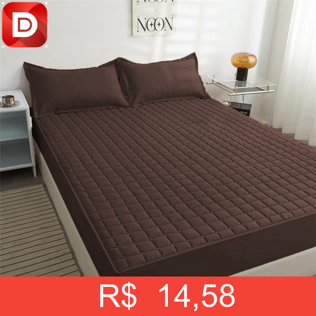 Foto do produto Capa Protetora Colchão Box Casal Impermeável