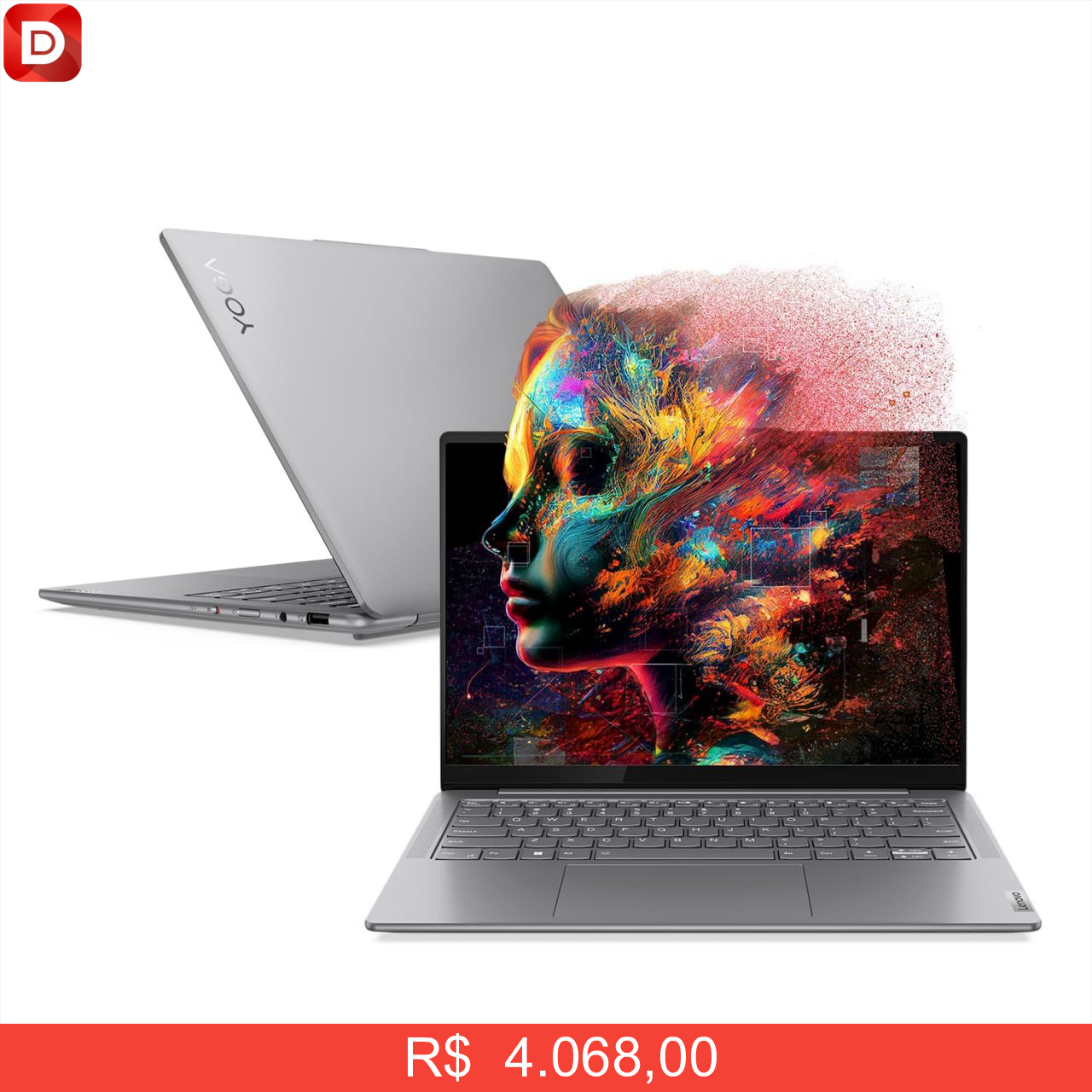Foto do produto Notebook Lenovo Yoga Slim 7i