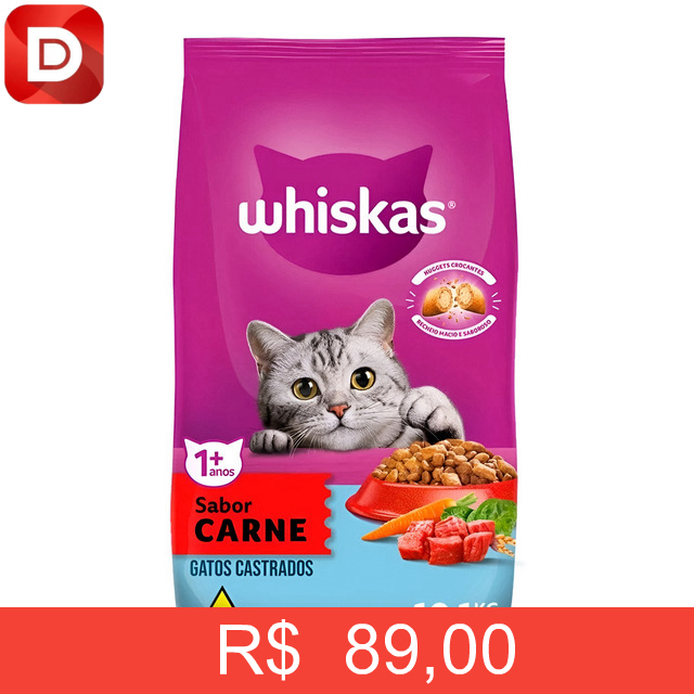 Foto do produto Ração Whiskas