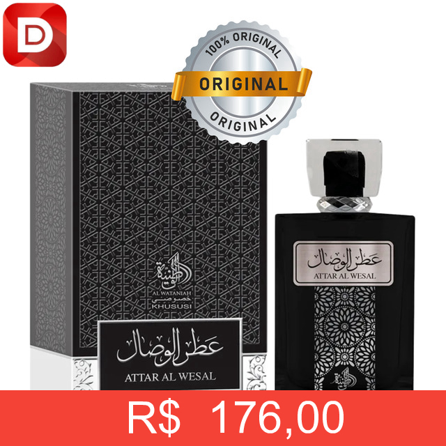 Foto do produto Perfume Attar Árabe Al Wesal Wataniah