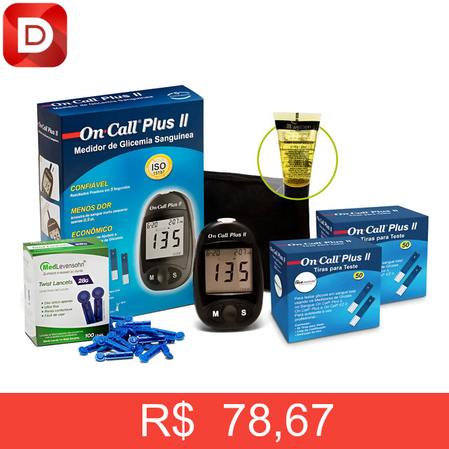 Foto do produto Monitor De Glicose