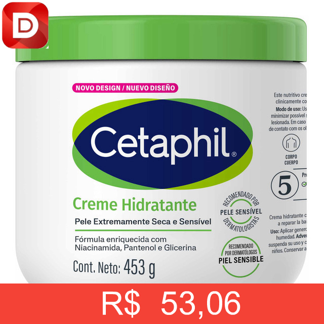 Foto do produto Creme Hidratante Cetaphil