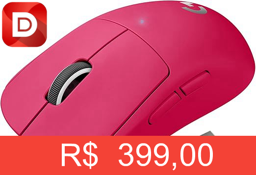 Foto do produto Mouse Gamer Sem Fio Logitech G PRO X SUPERLIGHT