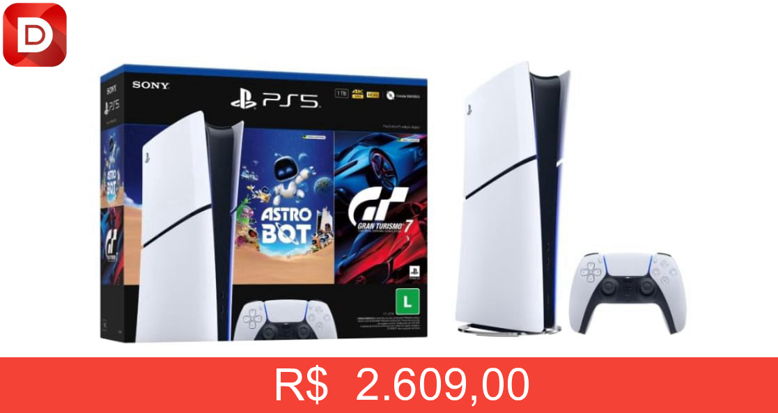 Foto do produto PlayStation 5 Slim Digital