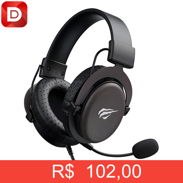 Foto do produto Fone de Ouvido Gamer Headset Havit H2015d