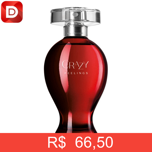 Foto do produto Perfume Boticário Crazy Feelings
