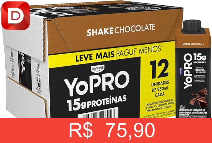 Foto do produto YoPRO Bebida Láctea UHT Chocolate