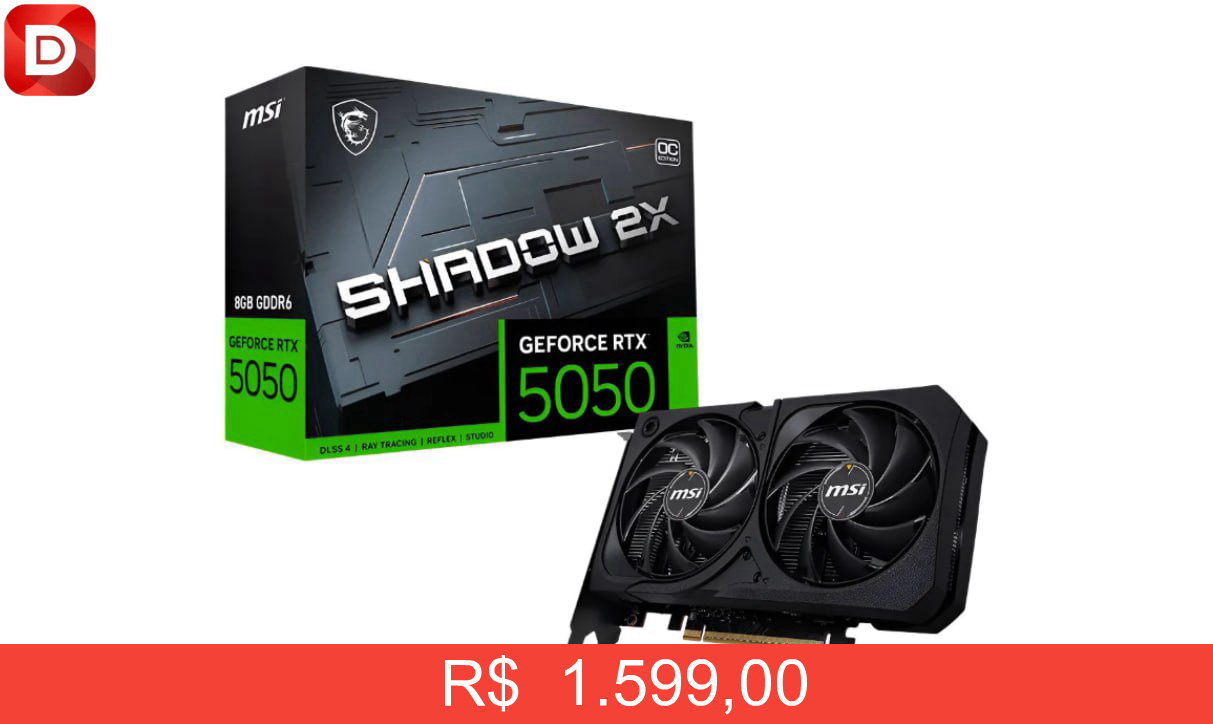 Foto do produto Msi Rtx 5050