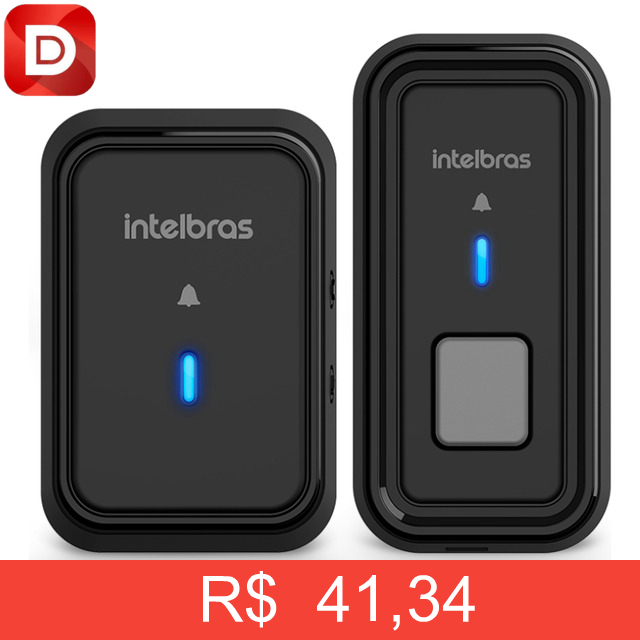 Foto do produto Campainha Sem Fio Intelbras CIB 101