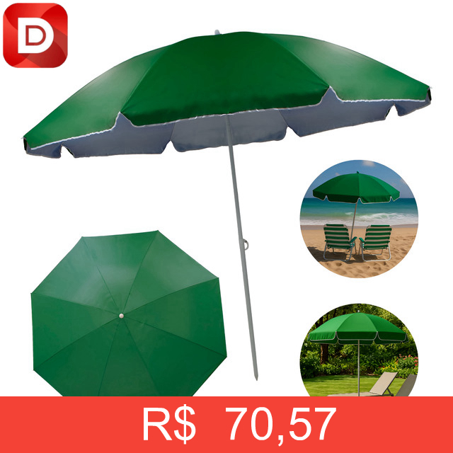 Foto do produto Guarda-sol Grande Praia Gigante