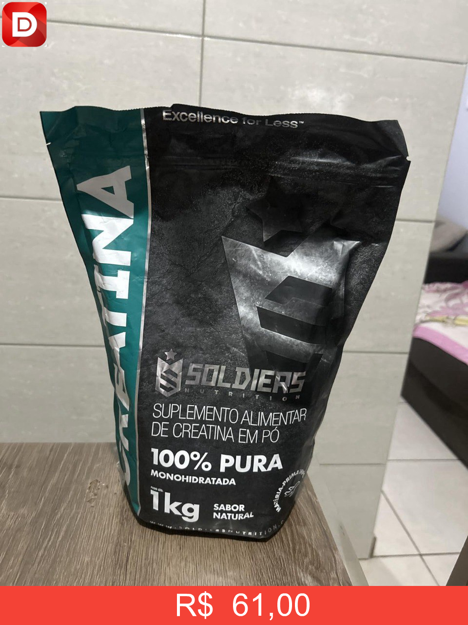 Foto do produto Creatina Monohidratada