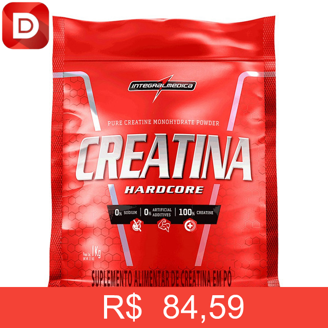 Foto do produto Creatina Hardcore 1kg