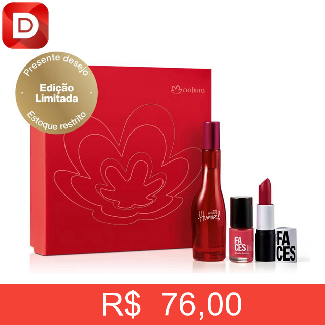Foto do produto Kit Natura Faces E Humor
