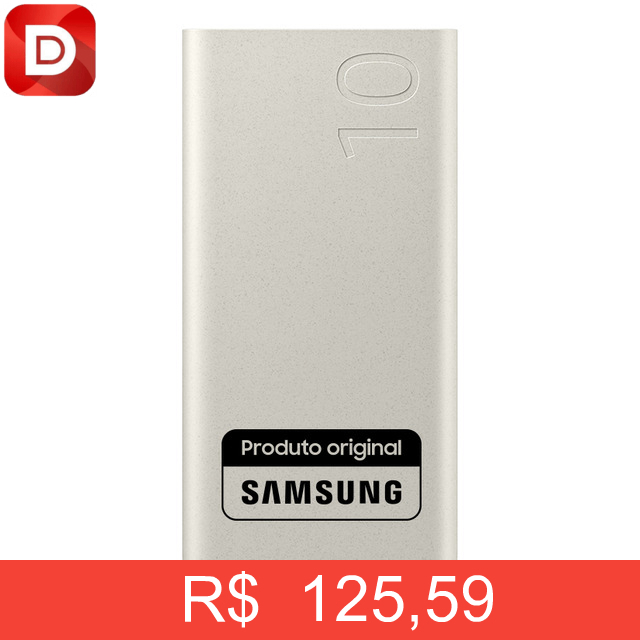 Foto do produto Bateria Carregador Portátil Samsung