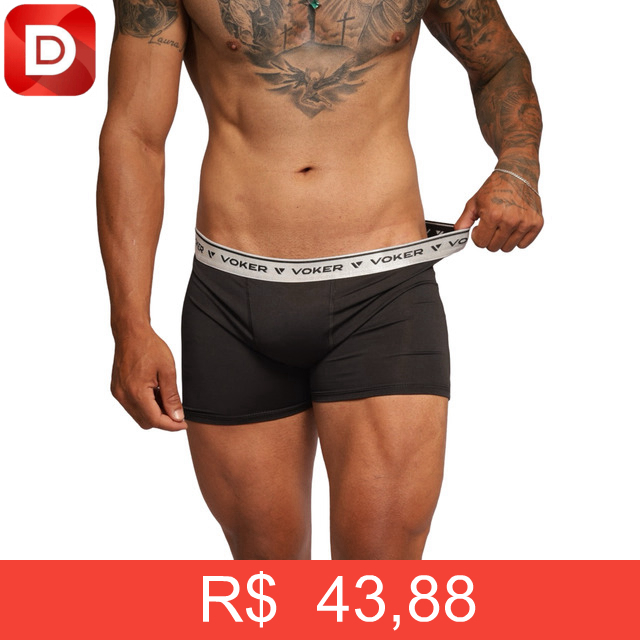 Foto do produto Cueca Boxer Voker Kit