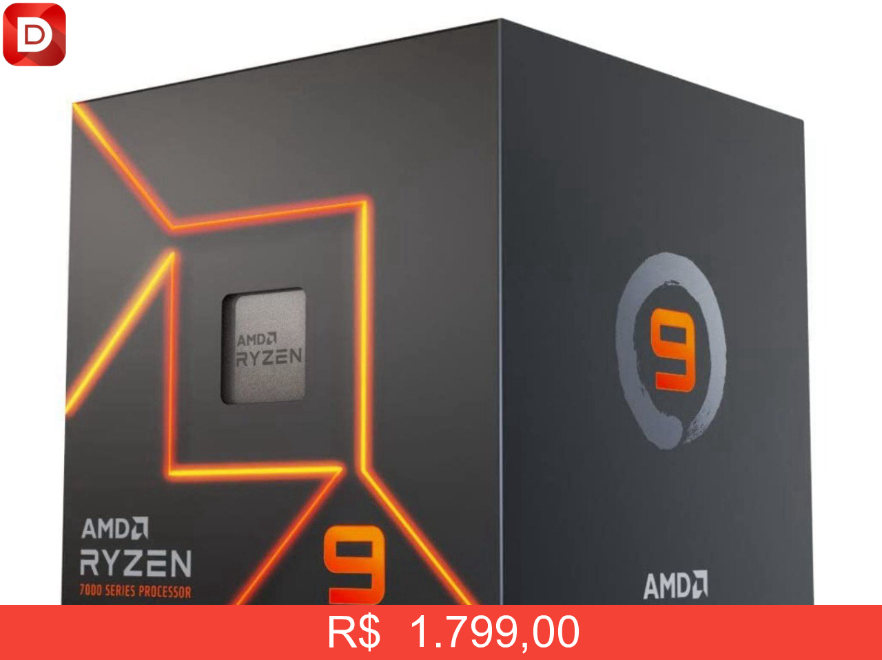 Foto do produto Processador AMD Ryzen 9 7900