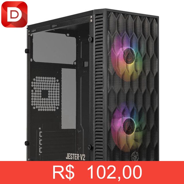 Foto do produto Gabinete para jogos TGT Jester V2