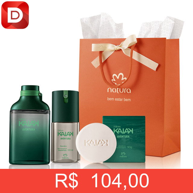 Foto do produto Kit Presente Natura Kaiak Aventura