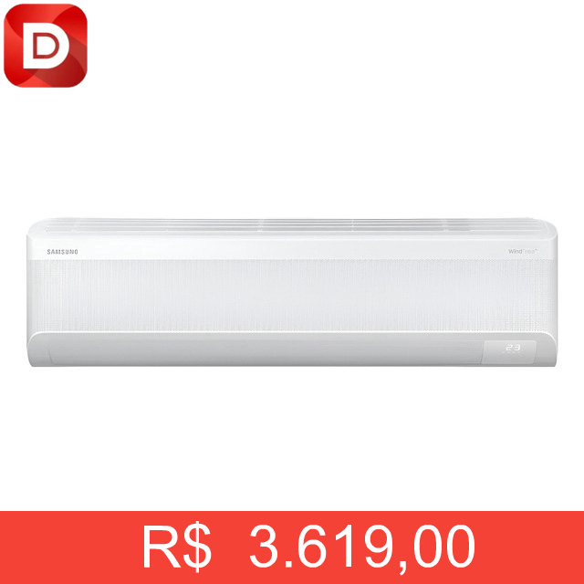 Foto do produto Ar-condicionado Split Samsung Inverter WindFree Connect AI 24.000 BTUs Frio