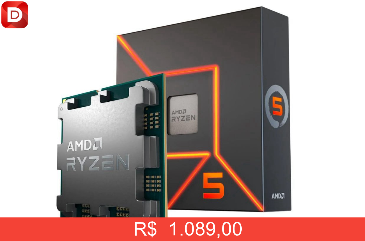Foto do produto Processador AMD Ryzen 5 7600