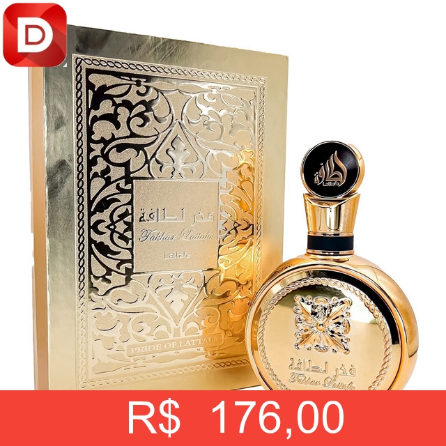 Foto do produto Perfume Lattafa Fakhar Gold Extrait EDP