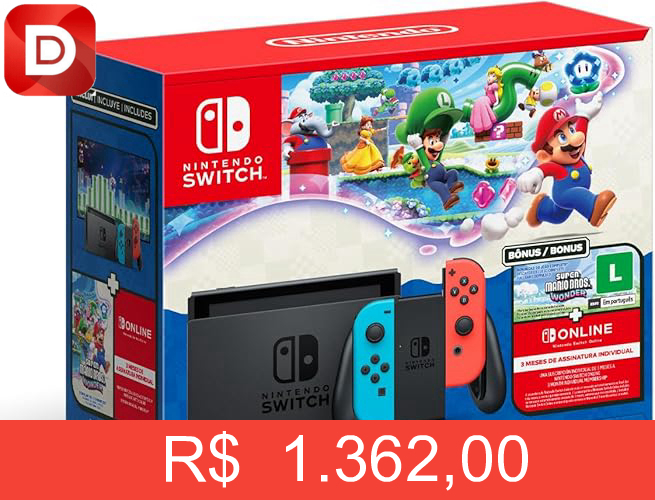 Foto do produto Nintendo Switch