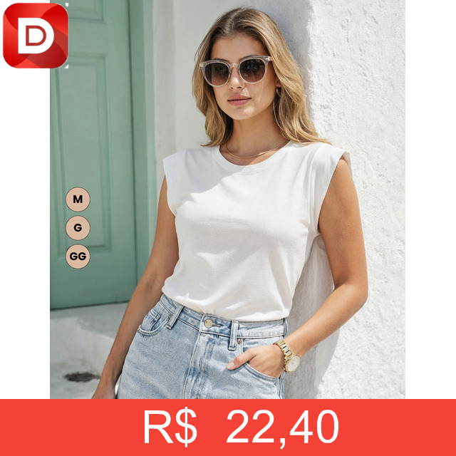 Foto do produto Blusa Feminino Muscle Tee Viscolycra