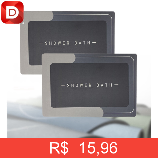 Foto do produto Tapete de Banheiro Mágico Ultra Absorvente